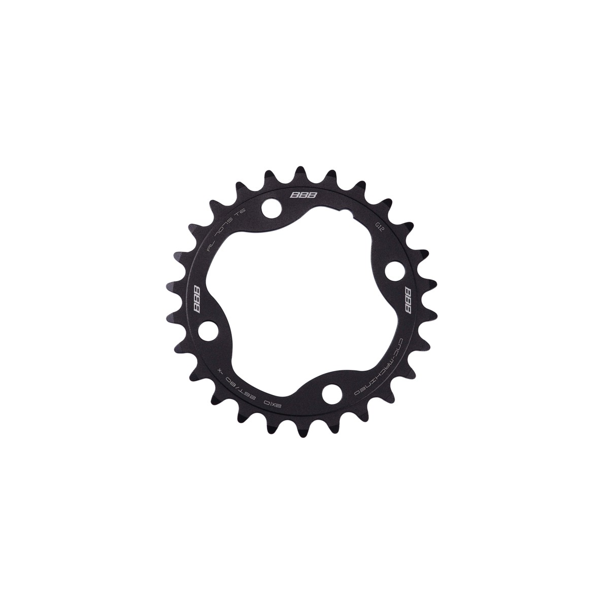 Plateaux VTT compact "MTBgear" 2x10 Sram XX/80