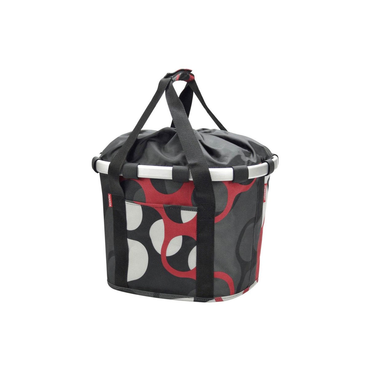 BikeBasket anneaux noir/rouge