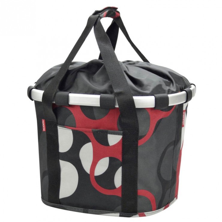 BikeBasket anneaux noir/rouge