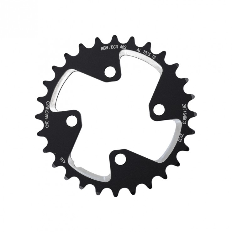 Plateaux VTT compact "MTBgear" 2x10 Shimano XT/64