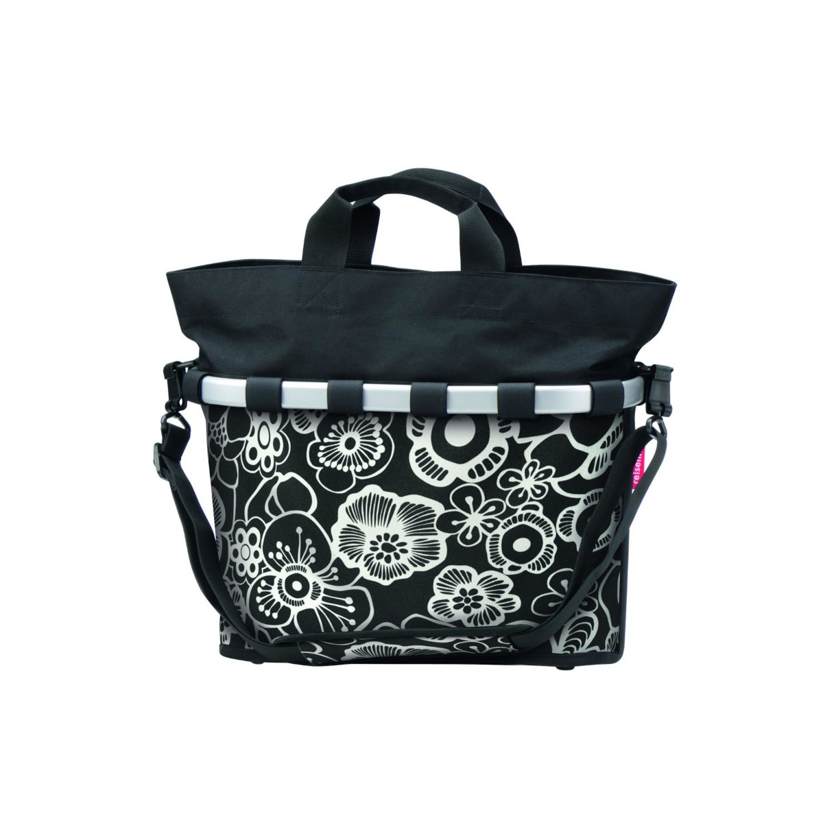 Bikebasket Oval M Fleurs