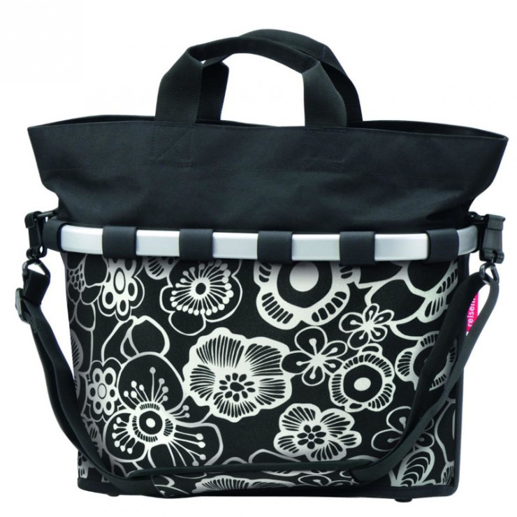 Bikebasket Oval M Fleurs