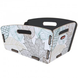 Panier AR arrondi Radkiste 2 Fix Feuillage