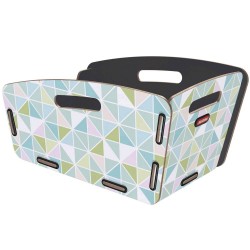 Cesta trasera redondeada...