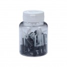 Butée de gaine alu avec fourreau de 4mm (50pcs)