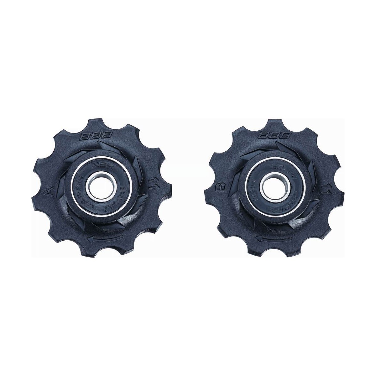 Boite de 50 paires de galets 11 dents Boite de 50 paires de galets 11 dents