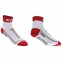 Calcetines "TechnoFeet" XS/S/M/L/XL - Color : Blanco/Rojo