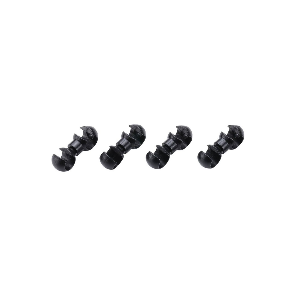 Connection rotative pour gaine 4 &5 mm "CableConnect". 4 pcs par set