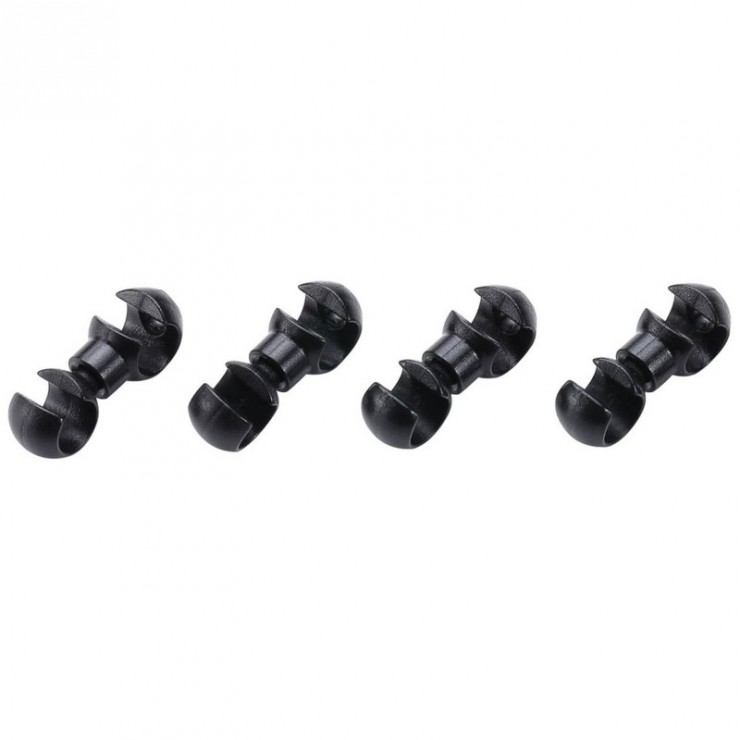 Connection rotative pour gaine 4 &5 mm "CableConnect". 4 pcs par set