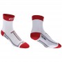 Calcetines "TechnoFeet" S/M/L/XL - Color : Blanco/Rojo