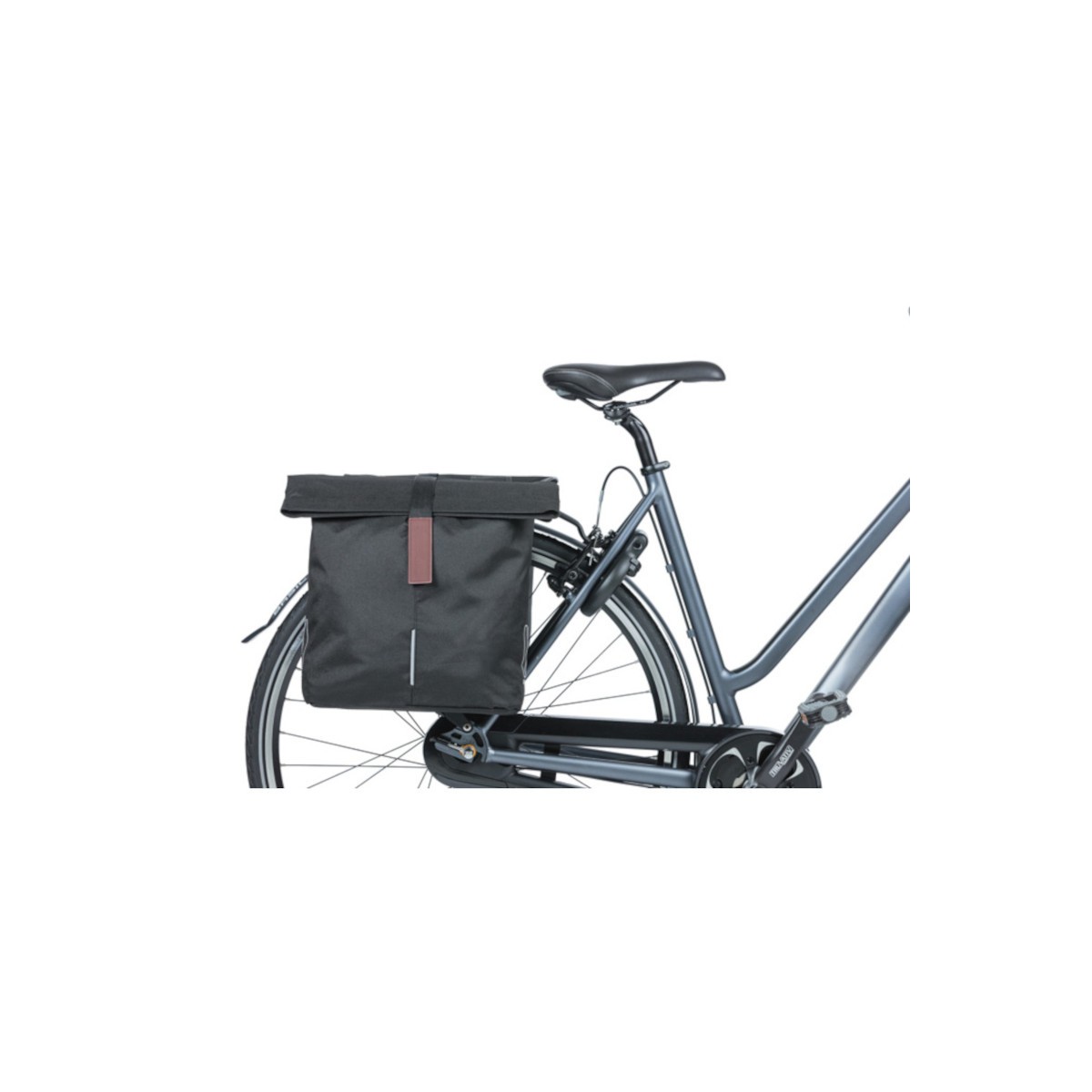 City double sacoche de vélo, 28-32L, noir