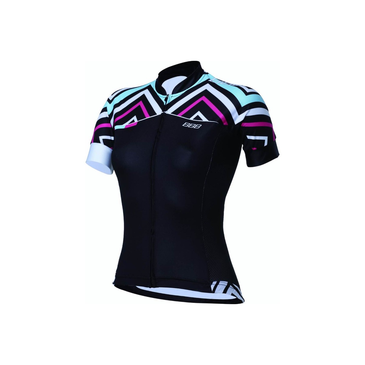 Maillot été Femme "Omnium" jersey Noir Design