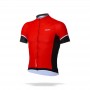 Maillot été "ComfortFit" jersey  - Cor : Vermelho/Preto