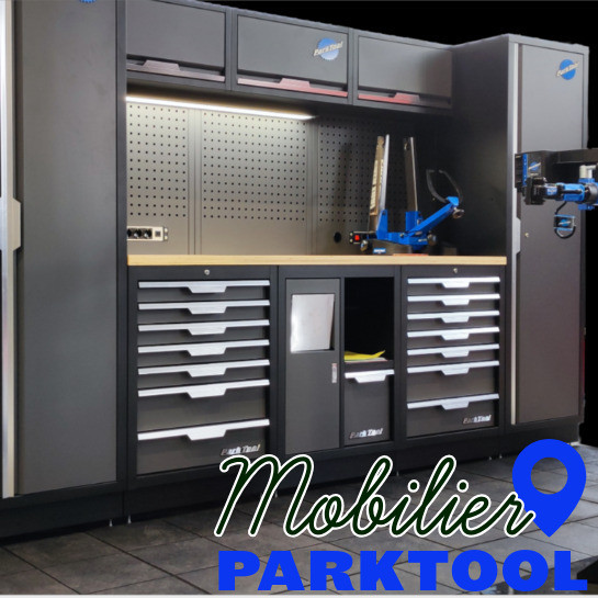 ¡Lanzamiento de la gama «Mobiliario modular para taller» Park Tool!